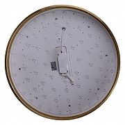 Накладной светильник Zortes Monna ZRS.1209.12 цвет плафона/подвески Белый, Латунь, цвет арматуры Латунь-5