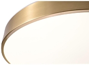 Накладной светильник Zortes Monna ZRS.1209.12 цвет плафона/подвески Белый, Латунь, цвет арматуры Латунь-10