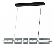 Подвесной светильник Zortes Loft ZRS.1802.100 цвет плафона/подвески Светло-серый, цвет арматуры Черный-1