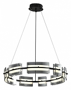 Люстра Zortes Loft ZRS.1802.60 цвет плафона/подвески Серый, цвет арматуры Черный-2