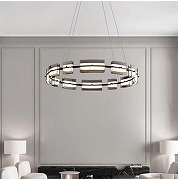 Люстра Zortes Loft ZRS.1802.60 цвет плафона/подвески Серый, цвет арматуры Черный-4