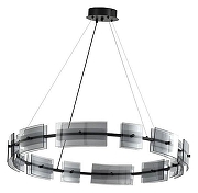 Люстра Zortes Loft ZRS.1802.80 цвет плафона/подвески Белый, цвет арматуры Черный-1