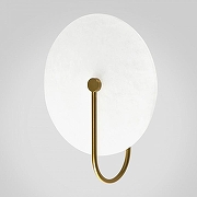 Бра Zortes Elly ZRS.1818.01 цвет плафона/подвески Белый, цвет арматуры Латунь-3