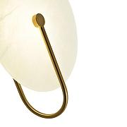 Бра Zortes Elly ZRS.1818.01 цвет плафона/подвески Белый, цвет арматуры Латунь-4