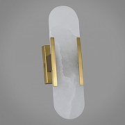 Накладной светильник Zortes Marmo ZRS.1818.03 цвет плафона/подвески Белый, цвет арматуры Латунь-3