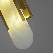 Накладной светильник Zortes Marmo ZRS.1818.03 цвет плафона/подвески Белый, цвет арматуры Латунь-4