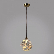 Подвесной светильник Zortes Terrazzo ZRS.1878.01 цвет плафона/подвески Белый, цвет арматуры Латунь-3