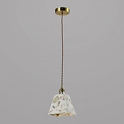 Подвесной светильник Zortes Terrazzo ZRS.1878.03 цвет плафона/подвески Белый, цвет арматуры Латунь-4