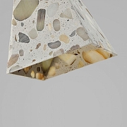 Подвесной светильник Zortes Terrazzo ZRS.1878.03 цвет плафона/подвески Белый, цвет арматуры Латунь-6