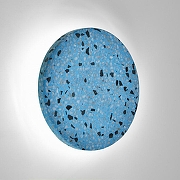 Накладной светильник Zortes Terrazzo ZRS.1878.06 цвет плафона/подвески Синий, Мрамор, цвет арматуры Латунь-2