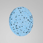 Накладной светильник Zortes Terrazzo ZRS.1878.06 цвет плафона/подвески Синий, Мрамор, цвет арматуры Латунь-3