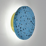 Накладной светильник Zortes Terrazzo ZRS.1878.06 цвет плафона/подвески Синий, Мрамор, цвет арматуры Латунь-4