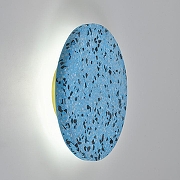 Накладной светильник Zortes Terrazzo ZRS.1878.07 цвет плафона/подвески Синий, цвет арматуры Латунь-3