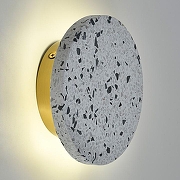 Накладной светильник Zortes Terrazzo ZRS.1878.08 цвет плафона/подвески Белый, цвет арматуры Латунь-5