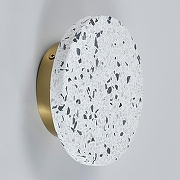 Накладной светильник Zortes Terrazzo ZRS.1878.08 цвет плафона/подвески Белый, цвет арматуры Латунь-8