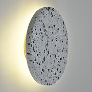 Накладной светильник Zortes Terrazzo ZRS.1878.09 цвет плафона/подвески Белый, Мрамор, цвет арматуры Латунь-1