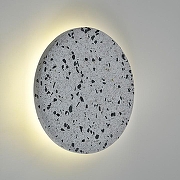 Накладной светильник Zortes Terrazzo ZRS.1878.09 цвет плафона/подвески Белый, Мрамор, цвет арматуры Латунь-3