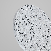 Накладной светильник Zortes Terrazzo ZRS.1878.09 цвет плафона/подвески Белый, Мрамор, цвет арматуры Латунь-8