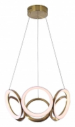 Люстра Zortes Olimpia ZRS.30101.84 цвет плафона/подвески Белый, цвет арматуры Латунь-1