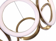 Люстра Zortes Olimpia ZRS.30101.84 цвет плафона/подвески Белый, цвет арматуры Латунь-3