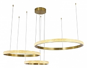 Подвесной светильник Zortes Lidia ZRS.30110.114 цвет плафона/подвески Белый, цвет арматуры Бронза