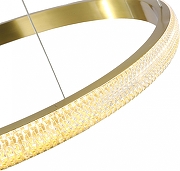 Подвесной светильник Zortes Lidia ZRS.30111.114 цвет плафона/подвески Прозрачный, цвет арматуры Бронза-2