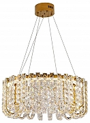Люстра Zortes Amanda ZRS.30514.21 цвет плафона/подвески Прозрачный, цвет арматуры Золото-2