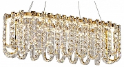 Люстра Zortes Amanda ZRS.30514.23 цвет плафона/подвески Прозрачный, цвет арматуры Золото