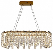Люстра Zortes Amanda ZRS.30514.23 цвет плафона/подвески Прозрачный, цвет арматуры Золото-5
