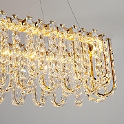 Люстра Zortes Amanda ZRS.30514.23 цвет плафона/подвески Прозрачный, цвет арматуры Золото-8