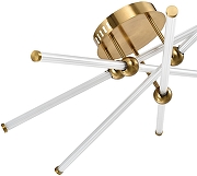 Люстра Zortes Astra ZRS.57783.08 цвет плафона/подвески Прозрачный, цвет арматуры Бронза-4