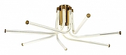 Люстра Zortes Lora ZRS.57784.07 цвет плафона/подвески Прозрачный, цвет арматуры Бронза-1