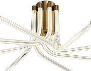 Люстра Zortes Lora ZRS.57784.08 цвет плафона/подвески Прозрачный, цвет арматуры Бронза-5