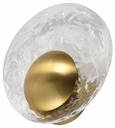 Накладной светильник Zortes Lune ZRS.90610.20 цвет плафона/подвески Прозрачный, цвет арматуры Латунь