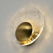 Накладной светильник Zortes Lune ZRS.90610.20 цвет плафона/подвески Прозрачный, цвет арматуры Латунь-1