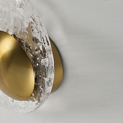 Накладной светильник Zortes Lune ZRS.90610.20 цвет плафона/подвески Прозрачный, цвет арматуры Латунь-6