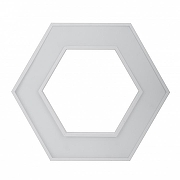 Подвесной светильник Эра Hexagon Б0050556 цвет плафона/подвески Белый, цвет арматуры Белый-3