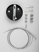 Подвесной светильник Эра Delta Б0050577 цвет плафона/подвески Черный, цвет арматуры Черный-6