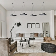 Подвесной светильник Эра Delta Б0050581 цвет плафона/подвески Черный, цвет арматуры Черный-6