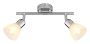 Спот Rivoli Keila Б0054680 цвет плафона/подвески Белый, цвет арматуры Хром