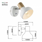 Бра Rivoli Lorena Б0054684 цвет плафона/подвески Белый, цвет арматуры Белый-3