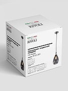 Подвесной светильник Rivoli Lily Б0054873 цвет плафона/подвески Дымчатый, цвет арматуры Хром-5