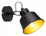 Спот Rivoli Evelyn Б0055367 цвет плафона/подвески Золото, Черный, цвет арматуры Черный-1