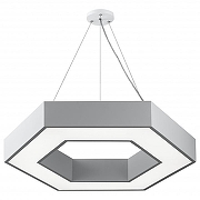 Подвесной светильник Эра Hexagon Б0058880 цвет плафона/подвески Белый, цвет арматуры Белый