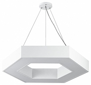 Подвесной светильник Эра Hexagon Б0058880 цвет плафона/подвески Белый, цвет арматуры Белый-3
