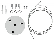 Подвесной светильник Эра Hexagon Б0058880 цвет плафона/подвески Белый, цвет арматуры Белый-6