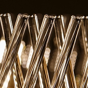 Люстра Artelamp ACAPULCO A1073LM-12PB цвет плафона/подвески Прозрачный, цвет арматуры Медь-3