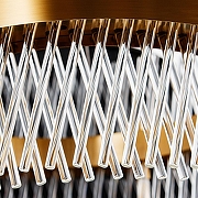 Люстра Artelamp ACAPULCO A1073LM-12PB цвет плафона/подвески Прозрачный, цвет арматуры Медь-5