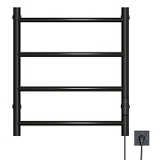 Электрический полотенцесушитель Mixline Capella 60х50 556340 цвет Черный матовый-1