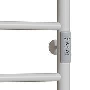 Электрический полотенцесушитель Mixline Vega 80х50 556348 цвет Белый матовый-2
